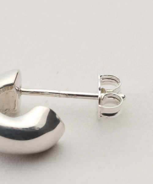 journal standard L'essage(ジャーナルスタンダードレサージュ)の「【AGMES/アグメス】MINI DAHLIA HUGGIES STERLING SILVE:ピアス(両耳)(ピアス(両耳用)・レディース・シルバー・FREE)」の8枚目の写真