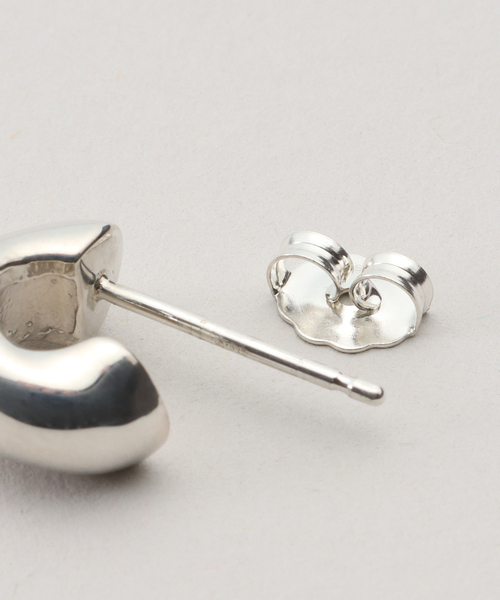 journal standard L'essage(ジャーナルスタンダードレサージュ)の「【AGMES/アグメス】MINI DAHLIA HUGGIES STERLING SILVE:ピアス(両耳)(ピアス(両耳用)・レディース・シルバー・FREE)」の7枚目の写真