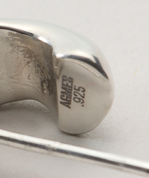 journal standard L'essage(ジャーナルスタンダードレサージュ)の「【AGMES/アグメス】MINI DAHLIA HUGGIES STERLING SILVE:ピアス(両耳)(ピアス(両耳用)・レディース・シルバー・FREE)」の5枚目の写真