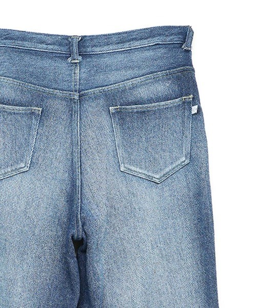 STYLISE（スタイライズ）の「【FACETASM】DEMIM PANTS / インディゴ [NAT-PT-U01]（デニムパンツ・メンズ・インディゴブルー・3/4）」の7枚目の写真