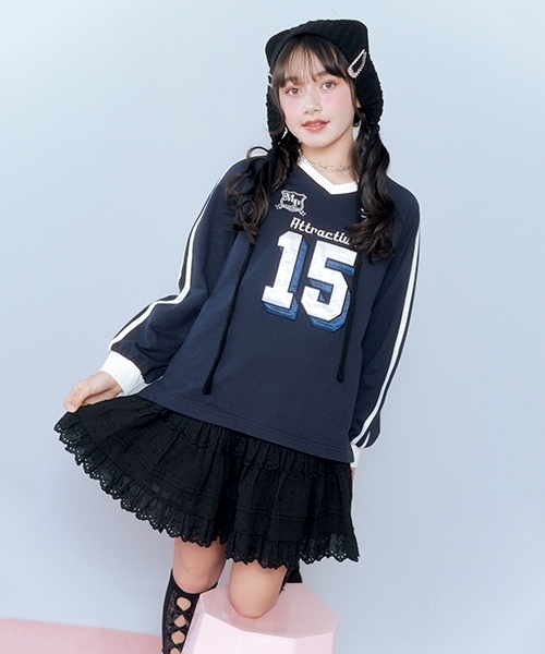 セール】リボンレースティアードスカパン（その他パンツ）｜mezzo