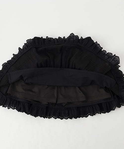 セール】リボンレースティアードスカパン（その他パンツ）｜mezzo