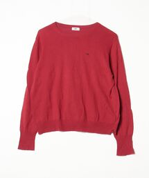 45R✳︎赤　ニット　七分袖　M〜L 綿 楽天市場】【マラソン限定400円OFFクーポン&P5倍!】 ラルフ