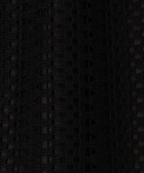 MICO COULIER（ミコクリエ）の「変わり編みレーススカート（スカート・レディース・オフホワイト/ブラック・36/38）」の11枚目の写真