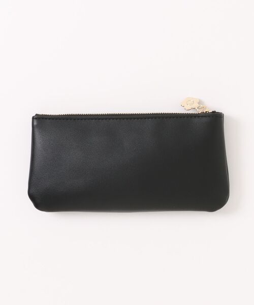 MARY QUANT* グリッターレトロロゴ フラット ペンケース 送料込 グリッターレトロロゴ フラットペンケース（ポーチ）｜MARY