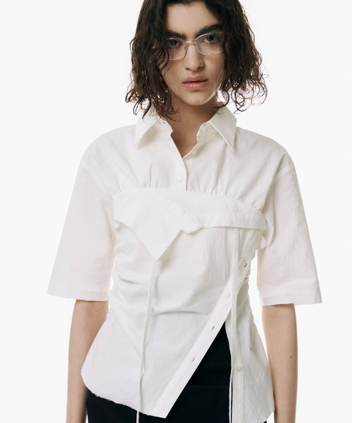 【在庫あり】 ARRANGE SHIRT/アレンジレイヤードローブシャツ ROBE LAYERED トップス