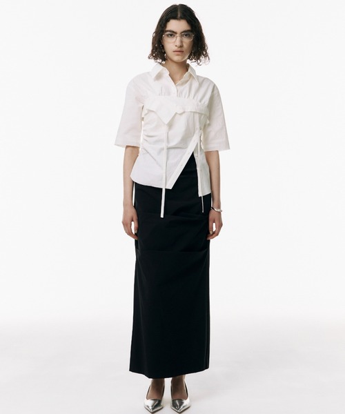 公式の店舗 ARRANGE LAYERED ROBE SHIRT/アレンジレイヤードローブシャツ トップス