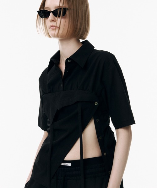 トップス JOSE MOON ARRANGE LAYERED ROBE SHIRT ARRANGE LAYERED ROBE SHIRT/アレンジレイヤードローブシャツ