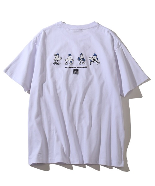 VISION STREET WEAR(ヴィジョンストリートウェア)の「【VISION STREET WEAR/ヴィジョンストリートウェア】オーバーサイズ ゴーストスケーターズ発泡プリント 半袖Tシャツ(Tシャツ/カットソー・メンズ・ブラック/ホワイト/ブルー・L/M/LL)」の16枚目の写真