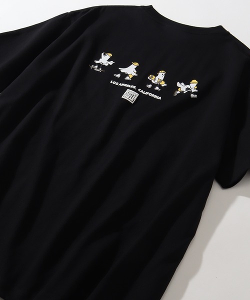 VISION STREET WEAR(ヴィジョンストリートウェア)の「【VISION STREET WEAR/ヴィジョンストリートウェア】オーバーサイズ ゴーストスケーターズ発泡プリント 半袖Tシャツ(Tシャツ/カットソー・メンズ・ブラック/ホワイト/ブルー・L/M/LL)」の8枚目の写真