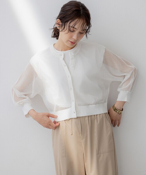組曲 L(クミキョク オオキイサイズ)の「プライスフレンチスリーブカットソー(Tシャツ/カットソー・レディース・アイボリー系/ブラック系/グレー系・6/5)」の13枚目の写真