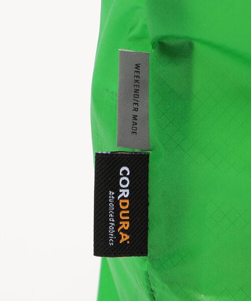 WEEKEND(ER)（ウィークエンダー）の「【別注】＜WEEKEND(ER)＞RIP ROLL TOP/ショルダーバッグ（ショルダーバッグ・メンズ・ブラック/ケリーグリーン・FREE）」の10枚目の写真