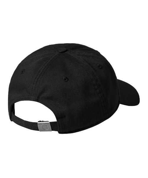 Carhartt WIP(カーハートダブリューアイピー)の「Carhartt WIP W' MADISON LOGO CAP(カーハート ワークインプログレス ウィメンズ マディソン ロゴ キャップ)(キャップ・レディース・ブラック系・FREE)」の3枚目の写真