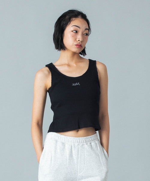 セール】MILLS LOGO TANK TOP（タンクトップ）｜X-girl
