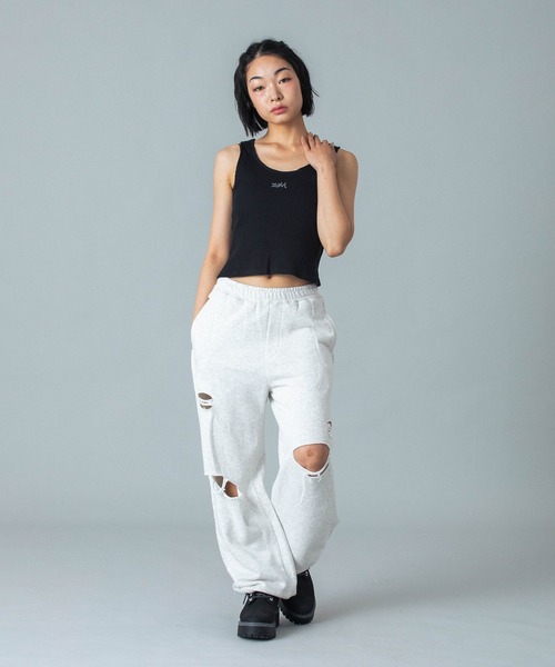 セール】MILLS LOGO TANK TOP（タンクトップ）｜X-girl
