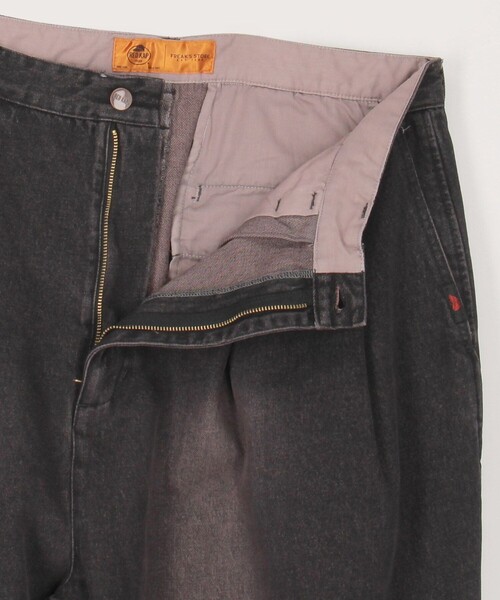 RED KAP（レッドキャップ）の「RED KAP/レッドキャップ 別注 SMU PT-38 2TUCK BAGGY WIDE DENIM PANTS/バギーデニム/ワイドフィット（デニムパンツ・メンズ・ブラック/ネイビー・MEDIUM/LARGE）」の12枚目の写真