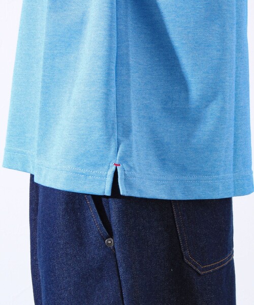 GLOSTER（グロスター）の「【GLOSTER/グロスター】フレンチブルドッグ刺繍 DADDYポロシャツ（ポロシャツ・メンズ・グレー/ブルー/ネイビー/ピンク・S/M/L/XL）」の15枚目の写真