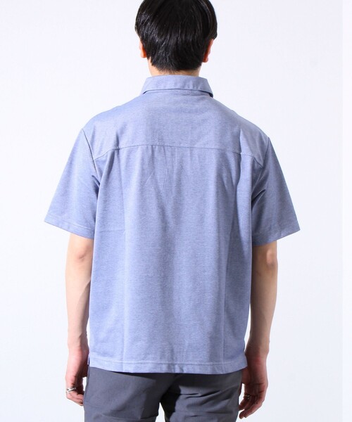 GLOSTER（グロスター）の「【GLOSTER/グロスター】フレンチブルドッグ刺繍 DADDYポロシャツ（ポロシャツ・メンズ・グレー/ブルー/ネイビー/ピンク・S/M/L/XL）」の20枚目の写真