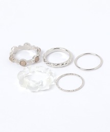 niko and... | クリアメタル5SETリング(リング)