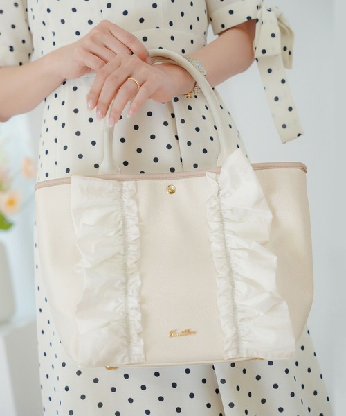 バッグ lerevevaniller ダイヤキルティング アソート トートバッグ le reve vaniller 全2色