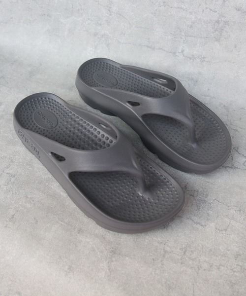 ８(eight)（エイト）の「トングサンダル（サンダル・メンズ・グレー/グレイッシュベージュ/ブラック・24.0cm/23.0cm/27.0cm/26.0cm/28.0cm/25.0cm）」の6枚目の写真