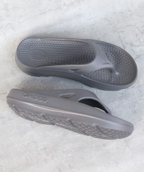 ８(eight)（エイト）の「トングサンダル（サンダル・メンズ・グレー/グレイッシュベージュ/ブラック・24.0cm/23.0cm/27.0cm/26.0cm/28.0cm/25.0cm）」の7枚目の写真