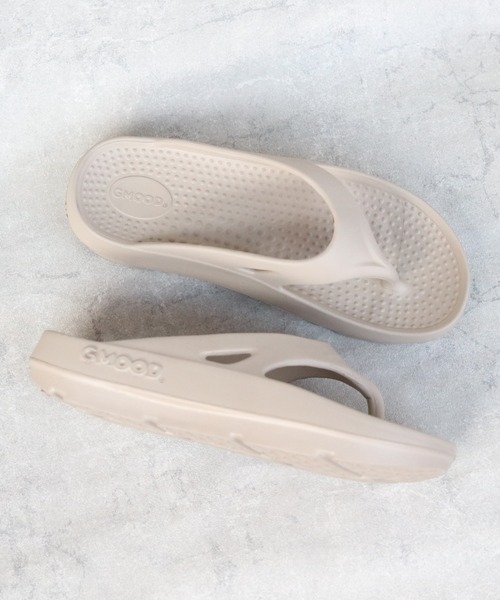 ８(eight)（エイト）の「トングサンダル（サンダル・メンズ・グレー/グレイッシュベージュ/ブラック・24.0cm/23.0cm/27.0cm/26.0cm/28.0cm/25.0cm）」の9枚目の写真