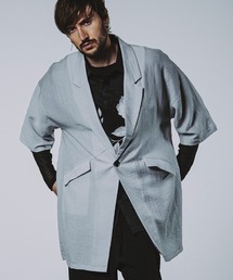 mj10746-ハーフスリーブロングJKT ジャケット
