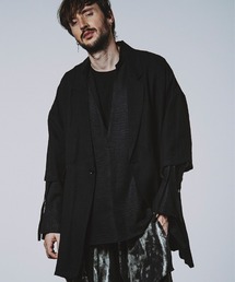 mj10746-ハーフスリーブロングJKT ジャケット