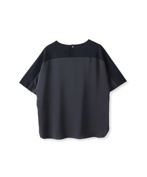 セール】バックサテンカットソー≪洗濯機で洗える≫（Tシャツ