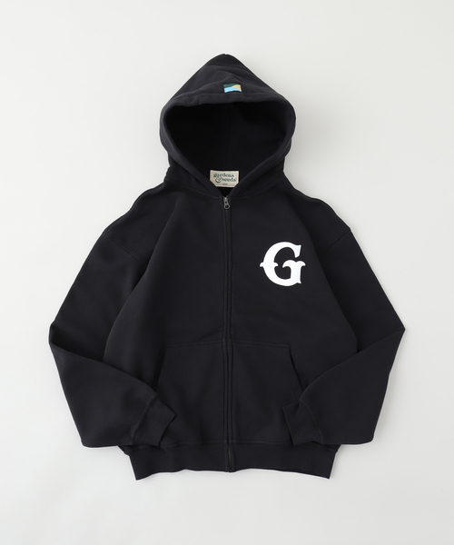 WISM(ウィズム)の「GARDENS&SEEDS / ガーデンズアンドシーズ BIG G ZIP-UP(パーカー・メンズ・ブラック・LARGE)」の5枚目の写真