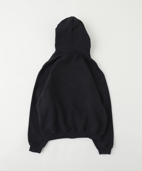 WISM(ウィズム)の「GARDENS&SEEDS / ガーデンズアンドシーズ BIG G ZIP-UP(パーカー・メンズ・ブラック・LARGE)」の4枚目の写真