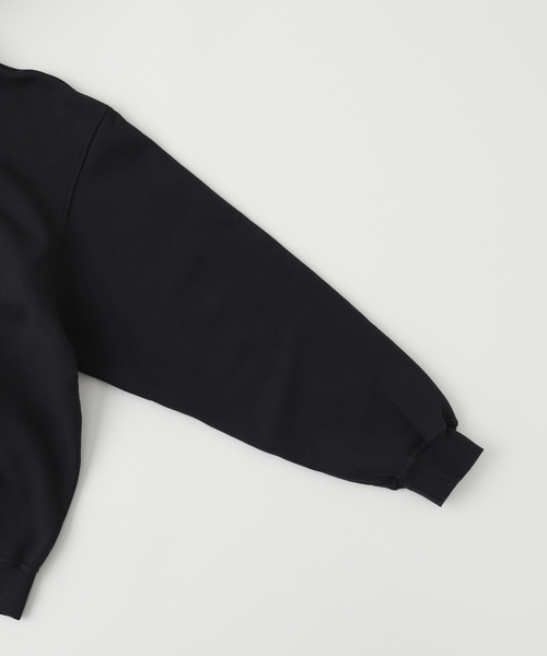 WISM(ウィズム)の「GARDENS&SEEDS / ガーデンズアンドシーズ BIG G ZIP-UP(パーカー・メンズ・ブラック・LARGE)」の2枚目の写真