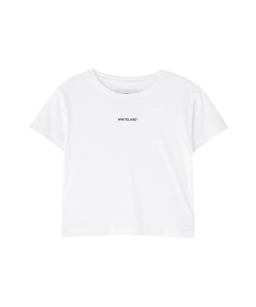 WHITELAND（ホワイトランド）の「WHITELAND/ホワイトランド/チビTEE（Tシャツ/カットソー・レディース・ブラック/ホワイト・F）」の16枚目の写真