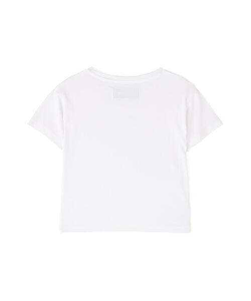 WHITELAND（ホワイトランド）の「WHITELAND/ホワイトランド/チビTEE（Tシャツ/カットソー・レディース・ブラック/ホワイト・F）」の20枚目の写真