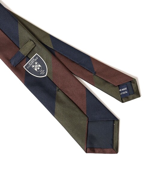 JOHN COMFORT（ジョンコンフォート）の「JOHN COMFORT / シルク ストライプ ネクタイ（ネクタイ・メンズ・ブラック/ネイビー/ブラウン・ONE SIZE）」の6枚目の写真
