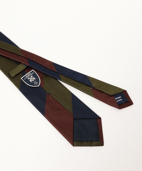 JOHN COMFORT（ジョンコンフォート）の「JOHN COMFORT / シルク ストライプ ネクタイ（ネクタイ・メンズ・ブラック/ネイビー/ブラウン・ONE SIZE）」の15枚目の写真