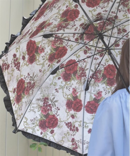 axes femme（アクシーズファム）の「晴雨兼用プリントパゴダ傘（長傘
