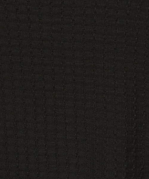 LOWRYS FARM（ローリーズファーム）の「シアージャガード５Ｓ　490852（Tシャツ/カットソー・レディース・パープル/ブラック/アイボリー/チャコールグレー・FREE）」の13枚目の写真