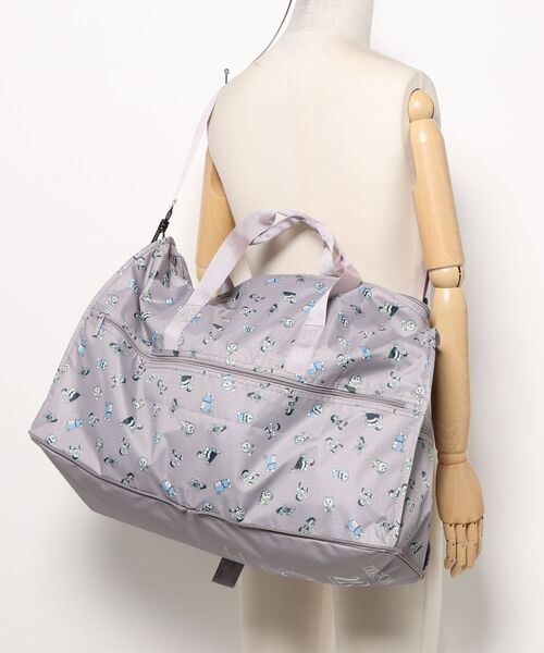 SAC'S BARJean（サックスバージーン）の「【DORAEMON/ドラえもん】 折りたたみボストンバッグ（ボストンバッグ・メンズ・グレイッシュベージュ/ミント・FREE）」の4枚目の写真