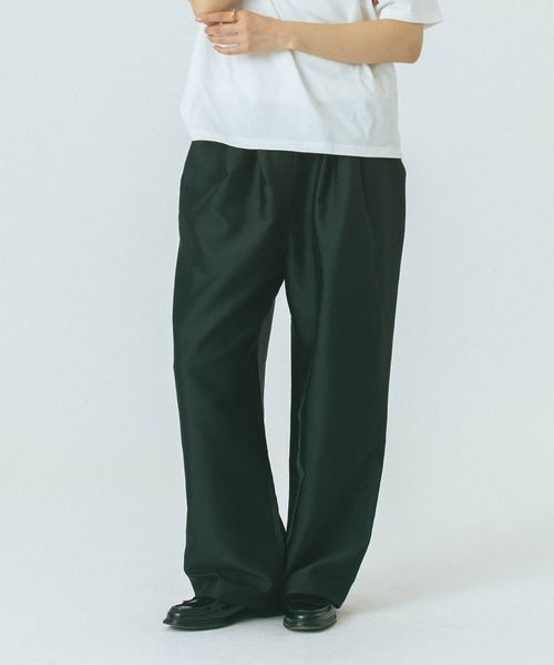 ROSE BUD(ローズバッド)の「【WEB・一部店舗限定】EASY PANTS(その他パンツ・レディース・ピンク/ブラック/グレー・ONE SIZE)」の1枚目の写真
