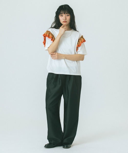 ROSE BUD(ローズバッド)の「【WEB・一部店舗限定】EASY PANTS(その他パンツ・レディース・ピンク/ブラック/グレー・ONE SIZE)」の4枚目の写真