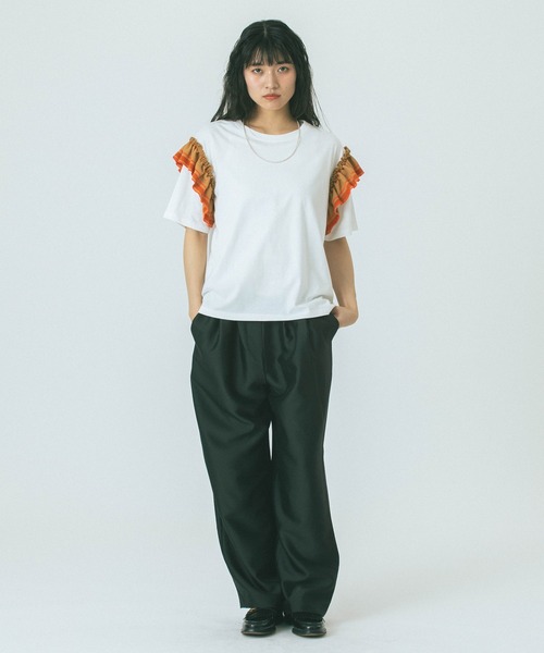 ROSE BUD(ローズバッド)の「【WEB・一部店舗限定】EASY PANTS(その他パンツ・レディース・ピンク/ブラック/グレー・ONE SIZE)」の5枚目の写真