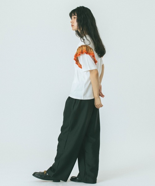 ROSE BUD(ローズバッド)の「【WEB・一部店舗限定】EASY PANTS(その他パンツ・レディース・ピンク/ブラック/グレー・ONE SIZE)」の6枚目の写真