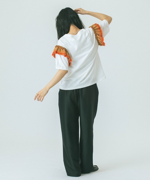 ROSE BUD(ローズバッド)の「【WEB・一部店舗限定】EASY PANTS(その他パンツ・レディース・ピンク/ブラック/グレー・ONE SIZE)」の8枚目の写真