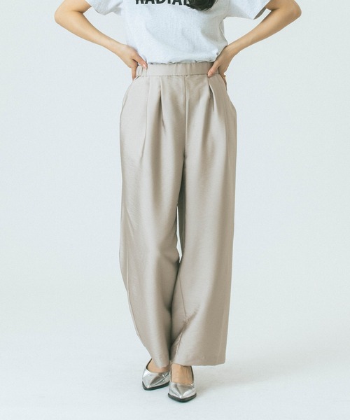 ROSE BUD(ローズバッド)の「【WEB・一部店舗限定】EASY PANTS(その他パンツ・レディース・ピンク/ブラック/グレー・ONE SIZE)」の10枚目の写真