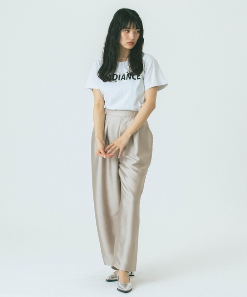 ROSE BUD(ローズバッド)の「【WEB・一部店舗限定】EASY PANTS(その他パンツ・レディース・ピンク/ブラック/グレー・ONE SIZE)」の14枚目の写真