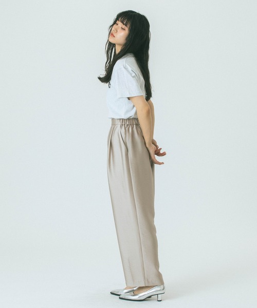 ROSE BUD(ローズバッド)の「【WEB・一部店舗限定】EASY PANTS(その他パンツ・レディース・ピンク/ブラック/グレー・ONE SIZE)」の15枚目の写真