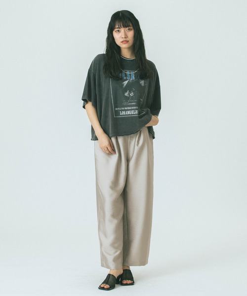 ROSE BUD(ローズバッド)の「【WEB・一部店舗限定】EASY PANTS(その他パンツ・レディース・ピンク/ブラック/グレー・ONE SIZE)」の17枚目の写真