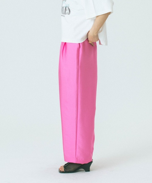 ROSE BUD(ローズバッド)の「【WEB・一部店舗限定】EASY PANTS(その他パンツ・レディース・ピンク/ブラック/グレー・ONE SIZE)」の20枚目の写真